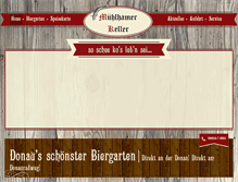 Tablet Screenshot of muehlhamer-keller.com